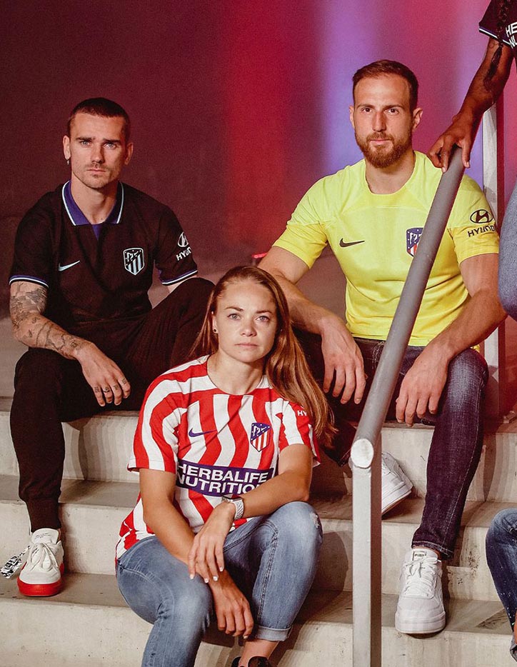 Niños Camiseta de Atletico Madrid 2ª Equipación 2022/2023