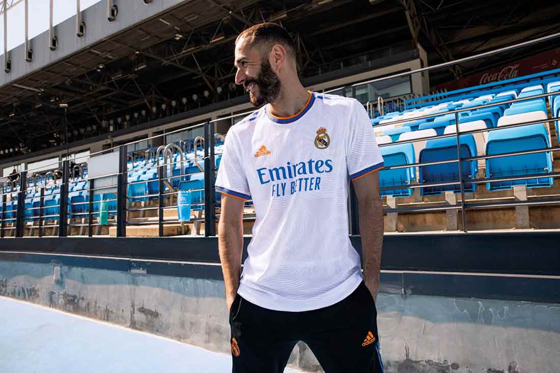 Camiseta de la 1ª equipación Real Madrid 2021/2022