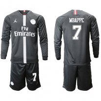 Nuevo Paris St. Germain Manga larga Camiseta de la 1ª equipación 18/19 #7 MBAPPE