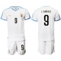 Uruguay 2018 2ª EQUIPACIÓN CAMISETAS DE FÚTBOL #9 L.SUAREZ