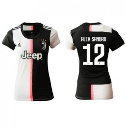 adidas Juventus Camiseta de la 1ª equipación 19/20 #12 ALEX SANDRO Mujer