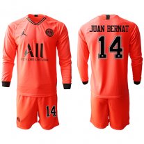 Paris St. Germain Manga larga Camiseta de la 2ª equipación 2019/20 #14 JUAN BERNAT