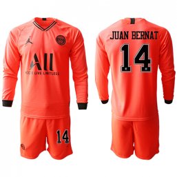 Paris St. Germain Manga larga Camiseta de la 2ª equipación 2019/20 #14 JUAN BERNAT