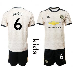 Niños Manchester United 19/20 Camiseta de la 3ª equipación #6 POGBA