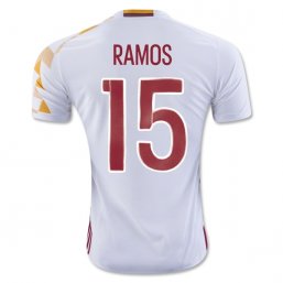 Spain 2016 RAMOS Camiseta de la 2ª equipación