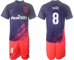 Camiseta Atletico Madrid 2021/2022 de 2ª EQUIPACIÓN #8 SAUL