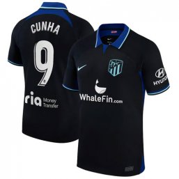 Camiseta Atletico Madrid 2022/2023 de 2ª EQUIPACIÓN #9 Cunha