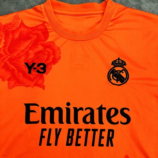 Real Madrid CAMISETA de la Y-3 naranja EQUIPACIÓN 24-25