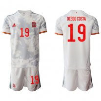 Camiseta España 2ª Equipacion 2020/2021 #19 DIEGO COSTA