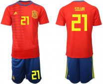 Camiseta España David Silva 1ª Equipacion 2019/20