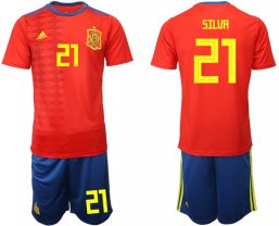 Camiseta España David Silva 1ª Equipacion 2019/20