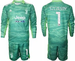 Juventus manga larga de la Verde equipación 2021/2022 Portero #1 SZCZESNY