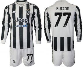 Juventus manga larga de la 1ª equipación 2021/2022 #77 BUFFON