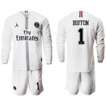 Nuevo Paris St. Germain Manga larga Camiseta de la 2ª equipación 18/19 #1 BUFFON