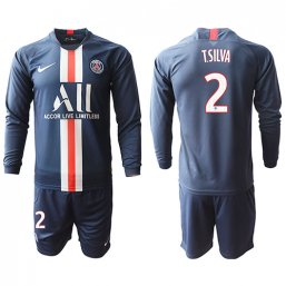 Paris St. Germain Manga larga Camiseta de la 1ª equipación 2019/20 #2 T.SILVA