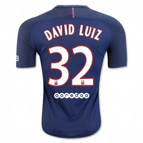 Paris Saint-Germain 16/17 DAVID LUIZ Authentic Camiseta de la 1ª equipación