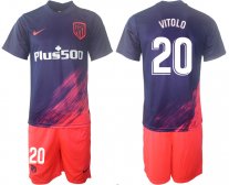 Camiseta Atletico Madrid 2021/2022 de 2ª EQUIPACIÓN #20 VITOLO