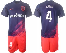 Camiseta Atletico Madrid 2021/2022 de 2ª EQUIPACIÓN #4 ARIAS