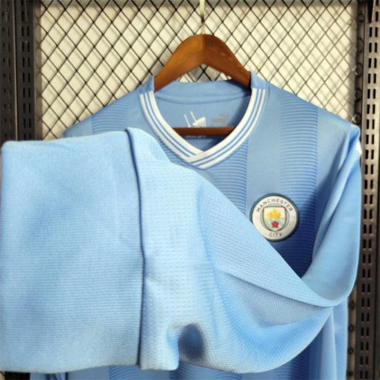 Manchester City Manga larga Camiseta de la 1ª equipación 2023/2024