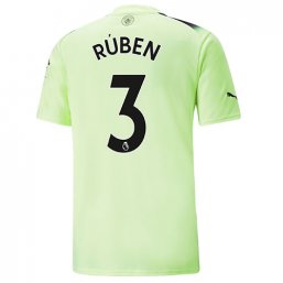 Niños Camiseta Manchester City 2022/2023 de 3ª EQUIPACIÓN #3 RUBEN