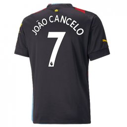 Niños Camiseta Manchester City 2022/2023 de 2ª EQUIPACIÓN #7 JOAO CANCELO