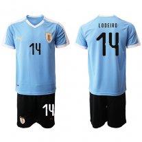 Uruguay 2019/20 1ª EQUIPACIÓN CAMISETAS DE FÚTBOL #14 LODEIRO