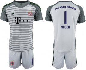 Camiseta de fútbol Bayern Munich portero gris 19/20 #1 NEUER