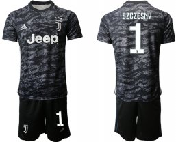 Juventus Camiseta de la Negro equipación 19/20 Portero #1 SZCZESNY