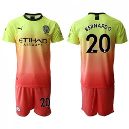 Camiseta Manchester City 2019/20 3ª EQUIPACIÓN #20 BERNARDO