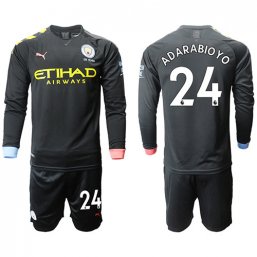 Manchester City Manga larga Camiseta de la 2ª equipación 2019/20 #24 ADARABIOYO