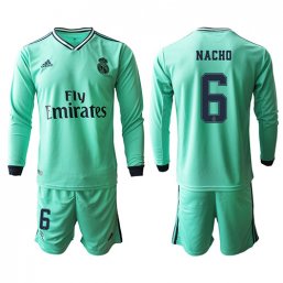 Real Madrid Manga larga Camiseta de la 3ª equipación 2019/20 #6 NACHO