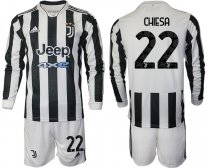 Juventus manga larga de la 1ª equipación 2021/2022 #22 CHIESA