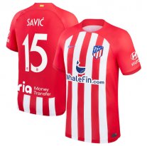 Niños Camiseta Atletico Madrid 2023/2024 de 1ª EQUIPACIÓN #15 Savic