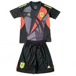 Niños España Portero CAMISETA de la 2ª EQUIPACIÓN 24-25