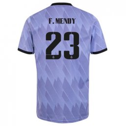 Niños Camiseta Real Madrid 2022/2023 de 2ª EQUIPACIÓN #23 F.Mendy