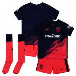 Niños 2021/2022 Camiseta Atlético Madrid de 2ª Equipación