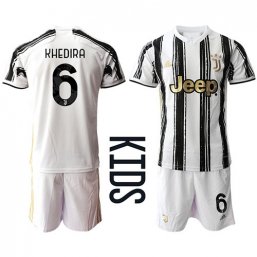 2020/2021 Juventus Camiseta de la 1ª equipación Niños #6 KHEDIRA