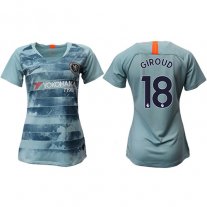 Chelsea 18/19 Camiseta de la 3ª equipación Mujer #18 GIROUD