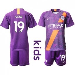 Camiseta Manchester City 18/19 3ª EQUIPACIÓN Niños #19 SANE