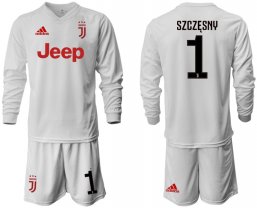 Juventus DE LA 2ª mangas largas blancas 19/20 #1 SZCZESNY