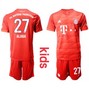 adidas Bayern Munich Camiseta de la 1ª equipación 19/20 #27 ALABA Niños