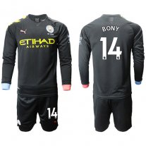 Manchester City Manga larga Camiseta de la 2ª equipación 2019/20 #14 BONY