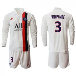 Paris St. Germain Manga larga Camiseta de la 3ª equipación 2019/20 #3 KIMPEMBE