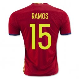 Spain 2016 RAMOS Camiseta de la 1ª equipación