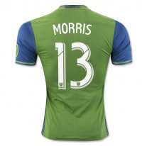 Seattle Sounders 2016 MORRIS Authentic 1ª EQUIPACIÓN CAMISETAS DE FÚTBOL