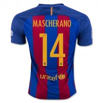 Barcelona 16/17 MASCHERANO Camiseta de la 1ª equipación