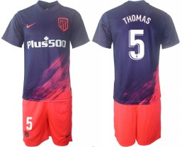 Camiseta Atletico Madrid 2021/2022 de 2ª EQUIPACIÓN #5 THOMAS