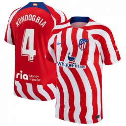 Niños Camiseta Atletico Madrid 2022/2023 de 1ª EQUIPACIÓN #4 Kondogbia