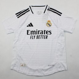 Niños Real Madrid CAMISETA de la 1ª EQUIPACIÓN 24-25 VERSIÓN JUGADOR