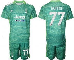 Camiseta Juventus 2021/2022 de Portero EQUIPACIÓN #77 BUFFON